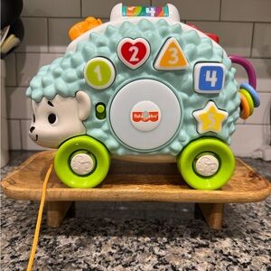 Fisher-Price Learning Hedgehog Toy with Green and Blue